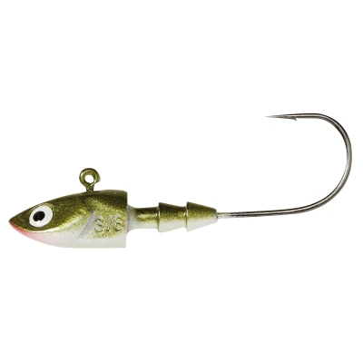 Afbeelding van Berkley Deep Jig 17,5gr Olive Pearl 3/0 (3 stuks) Loodkoppen
