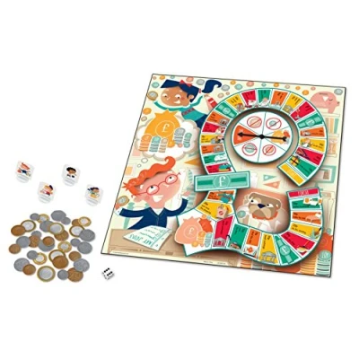 Afbeelding van Learning Resources Money Bags EEN Munt Waarde Bord Spel