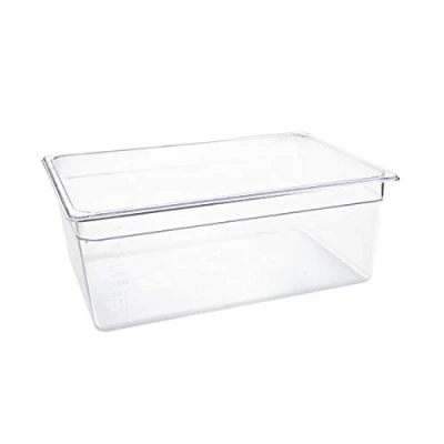 Afbeelding van Vogue polycarbonaat bak transparant GN 1/1 200mm