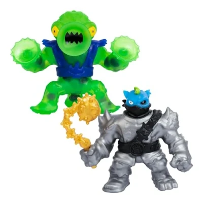 Afbeelding van Heroes of Goo Jit Zu Cursed Sea Versus Pack Exclusief pakket met 2 figuren exclusieve Pantaro kleurverandering gezicht en inktvis zuigaanval
