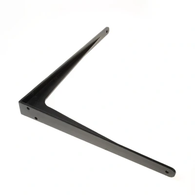 Afbeelding van Dulimex Plankdrager Herakles aluminium zwart 500x450 ES 7050B 200kg