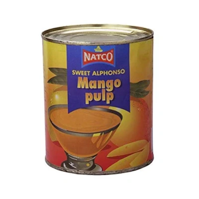 Afbeelding van Natco Alphonso Mango Pulp (Zoet) 850g (Pack van 2)