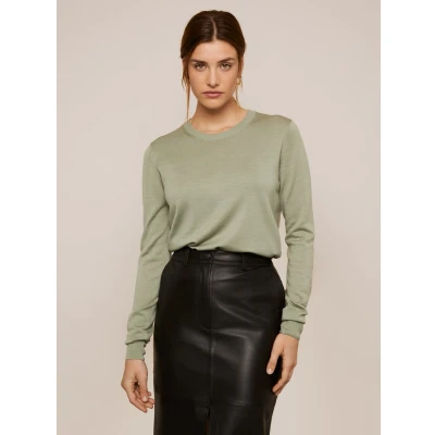 Afbeelding van Alder knitted jumper Sage / XS