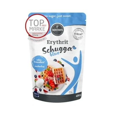 Afbeelding van borchers erythritol 400 g zak suikervervanger zoetstoffen suikervrij calorievrij tandvriendelijk (1)