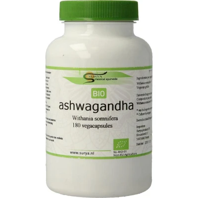 Afbeelding van Surya Ashwagandha Bio, 180 capsules