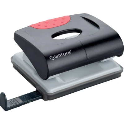 Afbeelding van Perforator Quantore basis 2 gaats 20vel zwart