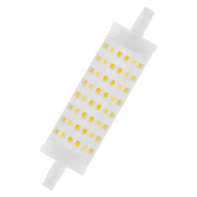 Afbeelding van ledvance led line performance buis tweekneeps r7s 15w 2000lm 2700k cri80 helder ip20 dxl 28x118mm 4099854048753