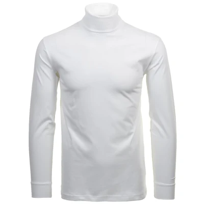 Afbeelding van RAGMAN Basic coltrui met lange mouwen voor heren, wit 006, XL