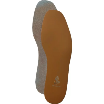 Afbeelding van SL Leren Inlegzool Inplakzool Echt Leder Cognac Op Maat te Knippen 36 t/m 46 (36 37 38 39 40 41 42 43 44 45 46)