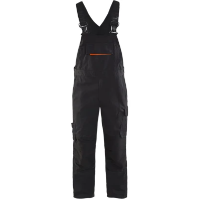 Afbeelding van Blaklader Bretelbroek met stretch 2695 1330 Zwart/Rood D100