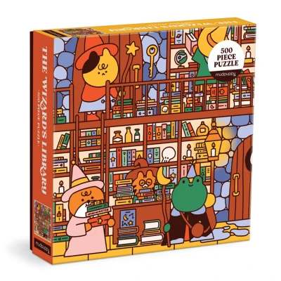 Afbeelding van The Wizard&#039;s Library 500 Piece Family Puzzle