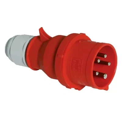 Afbeelding van CEE Fasenwisselaar Multi Grip 32A 5P Male Rood