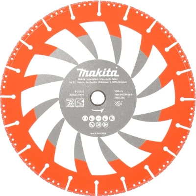 Afbeelding van Makita B 55332 Diamantschijf 300x25,4x3,4mm rescue