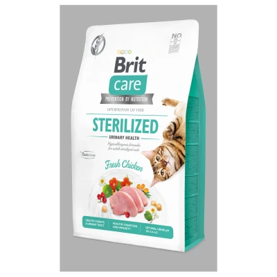 Afbeelding van Brit Sterilized Urinary Health Kip Kattenvoer 2 kg