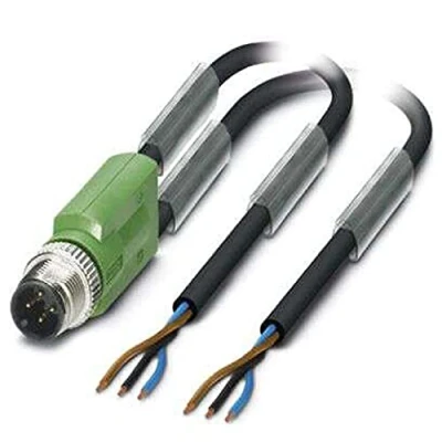 Afbeelding van Phoenix Contact 1669699 Sensor/actuator connector, geassembleerd M12 Aantal polen: 3 Stekker, recht 3.00 m 1 stuk(s)