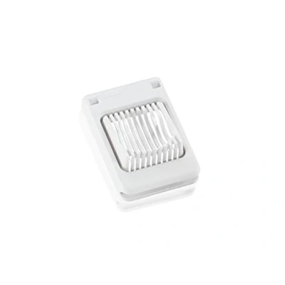 Afbeelding van Leifheit ComfortLine serie eiersnijder met 2 functies, champignonsnijder snijdt schoon en nauwkeurig, compacte keukenhulp voor het snijden van eieren, pelaardappelen, roestvrij snijdraad