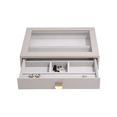 Afbeelding van Stackers Taupe klassieke sieradendoosje Display lade