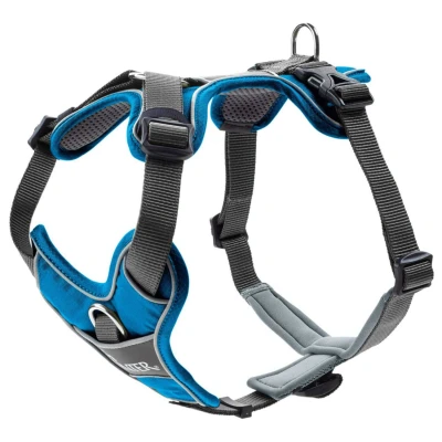 Afbeelding van Hunter Harnas Divo Blauw&amp;Grijs Hondentuig 72 100 cm