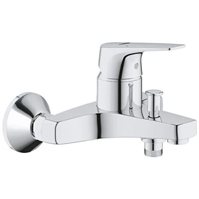 Afbeelding van GROHE QuickFix Start Flow badmengkraan met S koppelingen HOH = 15 cm