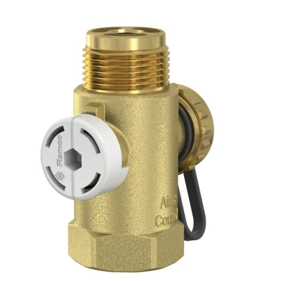 Afbeelding van Flamco AirfixControl, complete aansluitset inclusief afsluit en afvoeroptie, voor 3/4 aansluiting, 28930