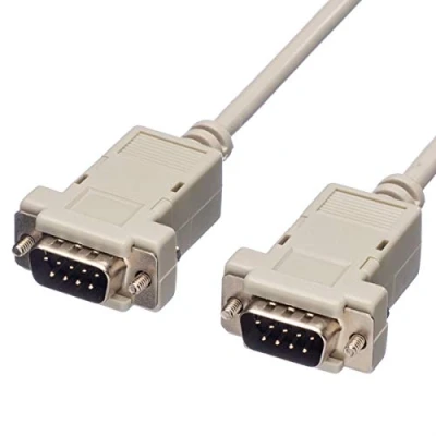 Afbeelding van Value 11996018 RS232 kabel 9 polige stekker op stekker, 1,8m grijs