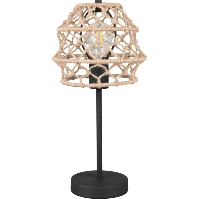 Afbeelding van Trio Rotan tafellamp Hive Ø 20cm R51681036