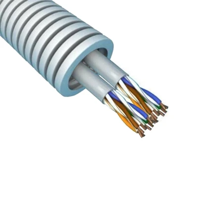 Afbeelding van Preflex flexibele buis 20mm met 2x UTP cat6 rol 100 meter