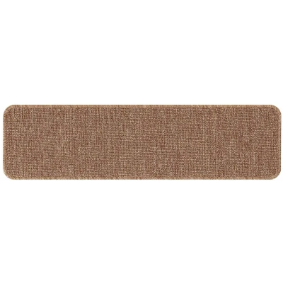 Afbeelding van vidaXL Trapmat Licht Geel Polypropeen 20 x 75 cm Traplopers