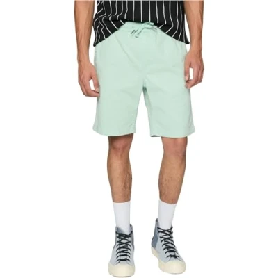 Afbeelding van Urban Classics Stretch Twill Joggshorts 2 Pack Korte broek 4XL Mintgroen/Zwart