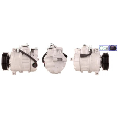 Afbeelding van LUCAS ACP494 AC Compressor PAG 46 R134a Met pakkingen AUDI: A8 D3, VOLKSWAGEN: Touareg I