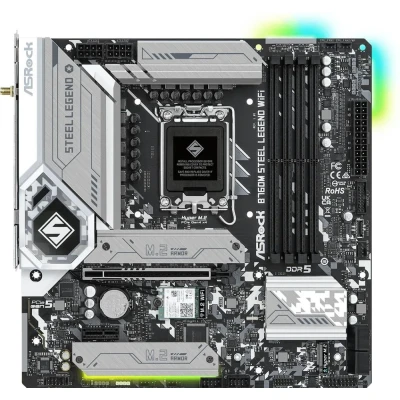 Afbeelding van Moederbord Intel Asrock B760M Steel Legend Wifi