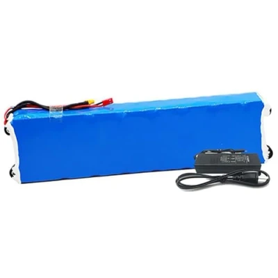 Afbeelding van 36V 10Ah Ebike accu lithium ionbatterijpakket, ion scooteraccu met 42v2A lader, BMS beschermingsbord voor 200W 300W 500W 750W elektrische fietsmotoren 10Ah,XT30