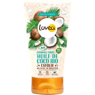 Afbeelding van Lovea Biologische Body Scrub Kokos 150 ml