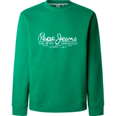 Afbeelding van Pepe Jeans Dumas CREW Sweater, Heren, Maat: Large, Pop green