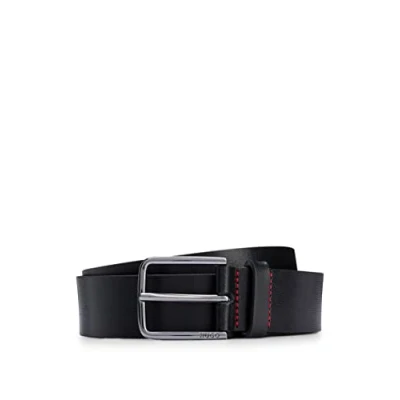 Afbeelding van HUGO Gerik Riem, Heren, Maat: 90, Black