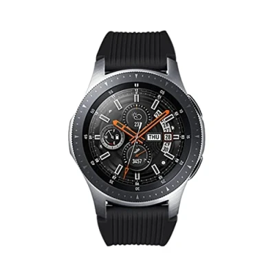 Afbeelding van Band compatibel met Samsung Galaxy Watch 46 mm, 3 45 Gear S3 Frontier/Classic, 22 mm zachte siliconen vervangende horlogebanden voor Huawei GT 2 zwart