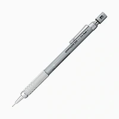 Afbeelding van Pentel Graphgear 500 Vulpotlood, 0,5 mm, met vaste Canon 4 grijs, 12 stuks