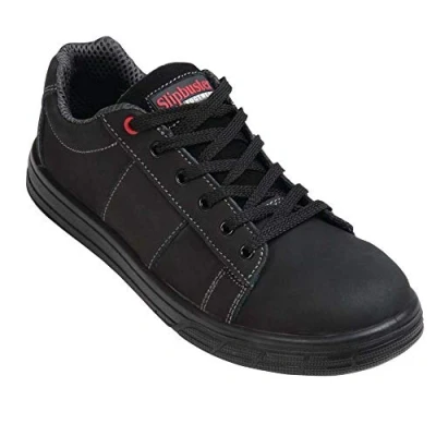 Afbeelding van Slipbuster antislip veiligheidssneakers met stalen neus, zwart, Britse maat: 4 / eu 37, s1 src gecertificeerd, bb420 37