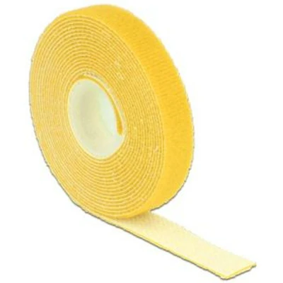 Afbeelding van Klittenband 3 meter Geel Delock
