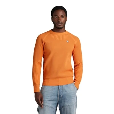 Afbeelding van G STAR RAW Engineered R Knit, oranje (oranje D24456 d465 1018), XXL