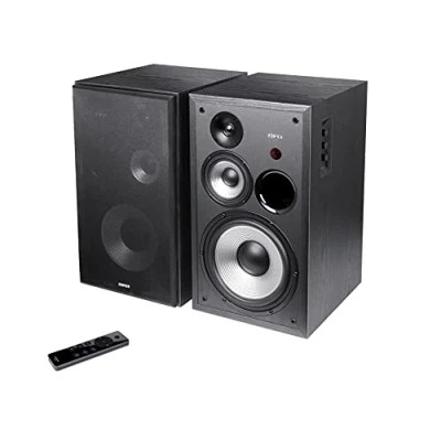 Afbeelding van Edifier R2850DB Black Active 2.0 boekenplankluidsprekers, zwart