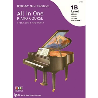 Afbeelding van Bastien All in One Piano Course Level 1B