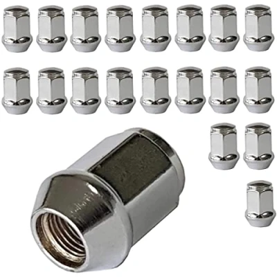 Afbeelding van 20 stuks wielmoeren gesloten kegelband 60 M12 x 1,5 compatibel met Hyundai