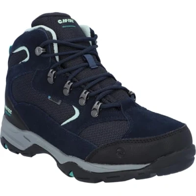 Afbeelding van HI TEC Storm WP Womens Outdoorschoenen, Dames, Maat: 40, Sky captain/mint/navigate Leer en textiel
