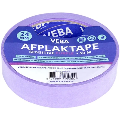 Afbeelding van Afplaktape universal sensitive 24 mm x 50 m
