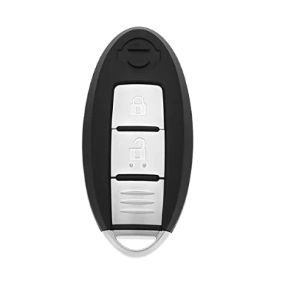 Afbeelding van Auto 2 Knop Afstandsbediening Sleutel Shell Compatibel met Qashqai Leaf Juke Micra Note Vervanging Sleutelhanger Case Cover Behuizing NSN14 Blade