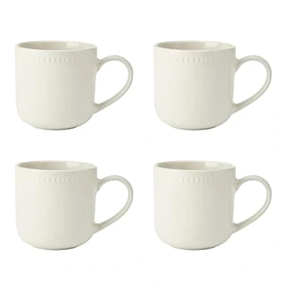 Afbeelding van MIKASA Cranborne 4 delige aardewerk mok set, 320ml, geschenkdoos