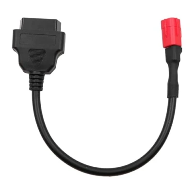 Afbeelding van OBD2 kabeladapter 16 pins naar 6 motorfiets OBD kabel voor Honda Hawker Yamaha en de meeste andere motorfietsen