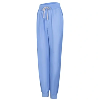 Afbeelding van MISEMIYA Uniseks sanitaire broek sanitair uniform, medische uniformen, werkbroek 8316, Lichtblauw, L