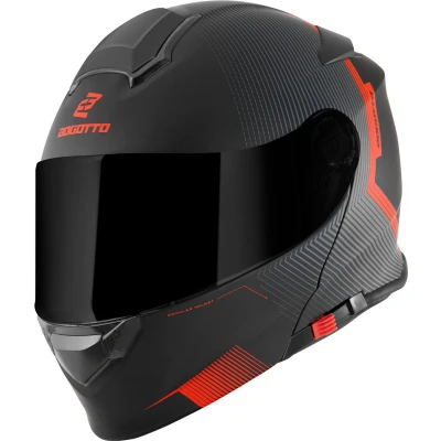 Afbeelding van Bogotto H271 Wayke Helm, zwart oranje, afmeting L voor man
